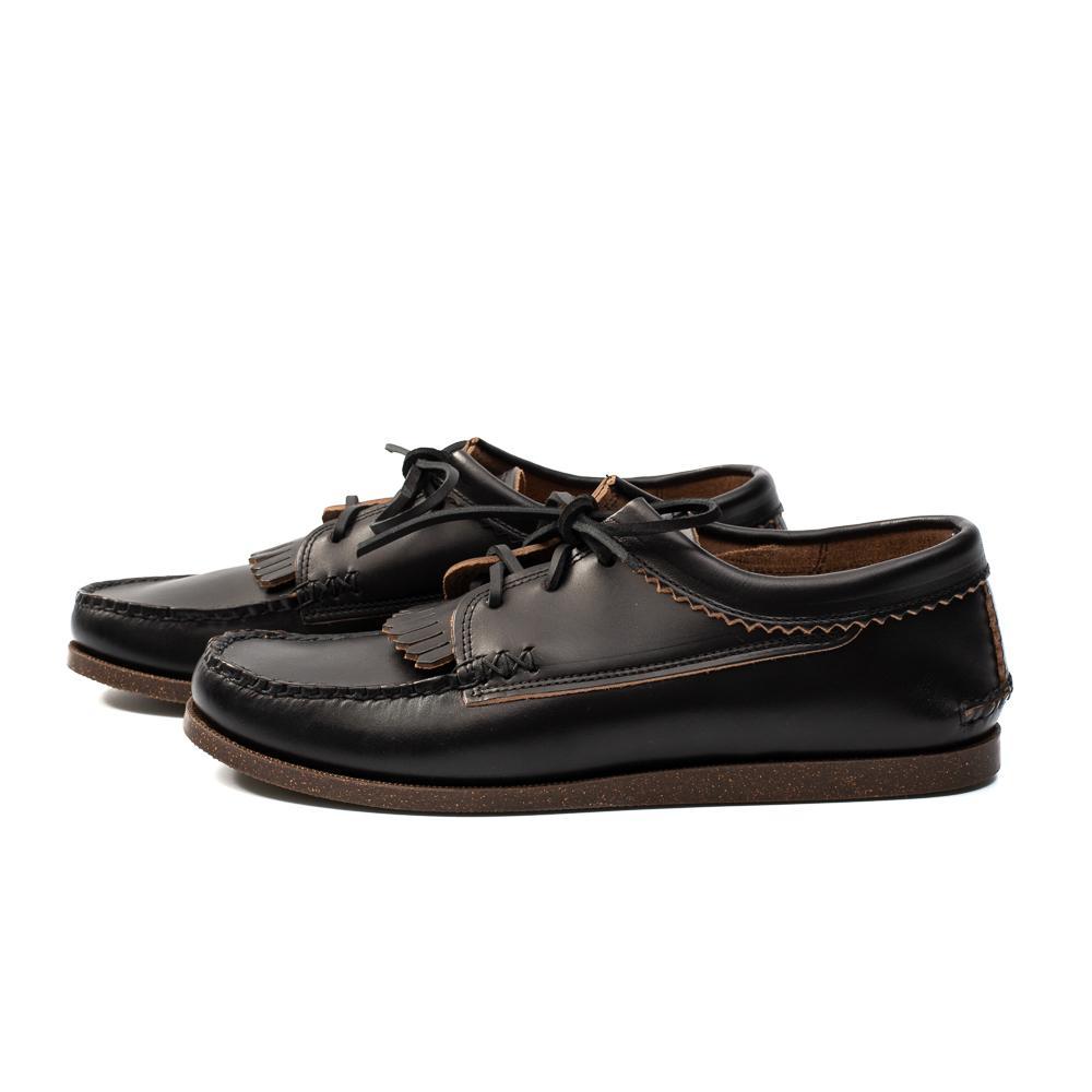 Yuketen Blucher w/Kiltie w/Camp Sole Black-Clutch Cafe