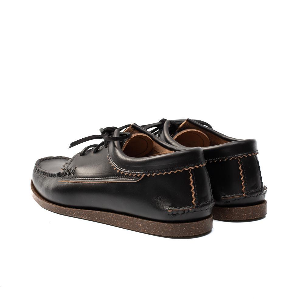 Yuketen Blucher w/Kiltie w/Camp Sole Black-Clutch Cafe