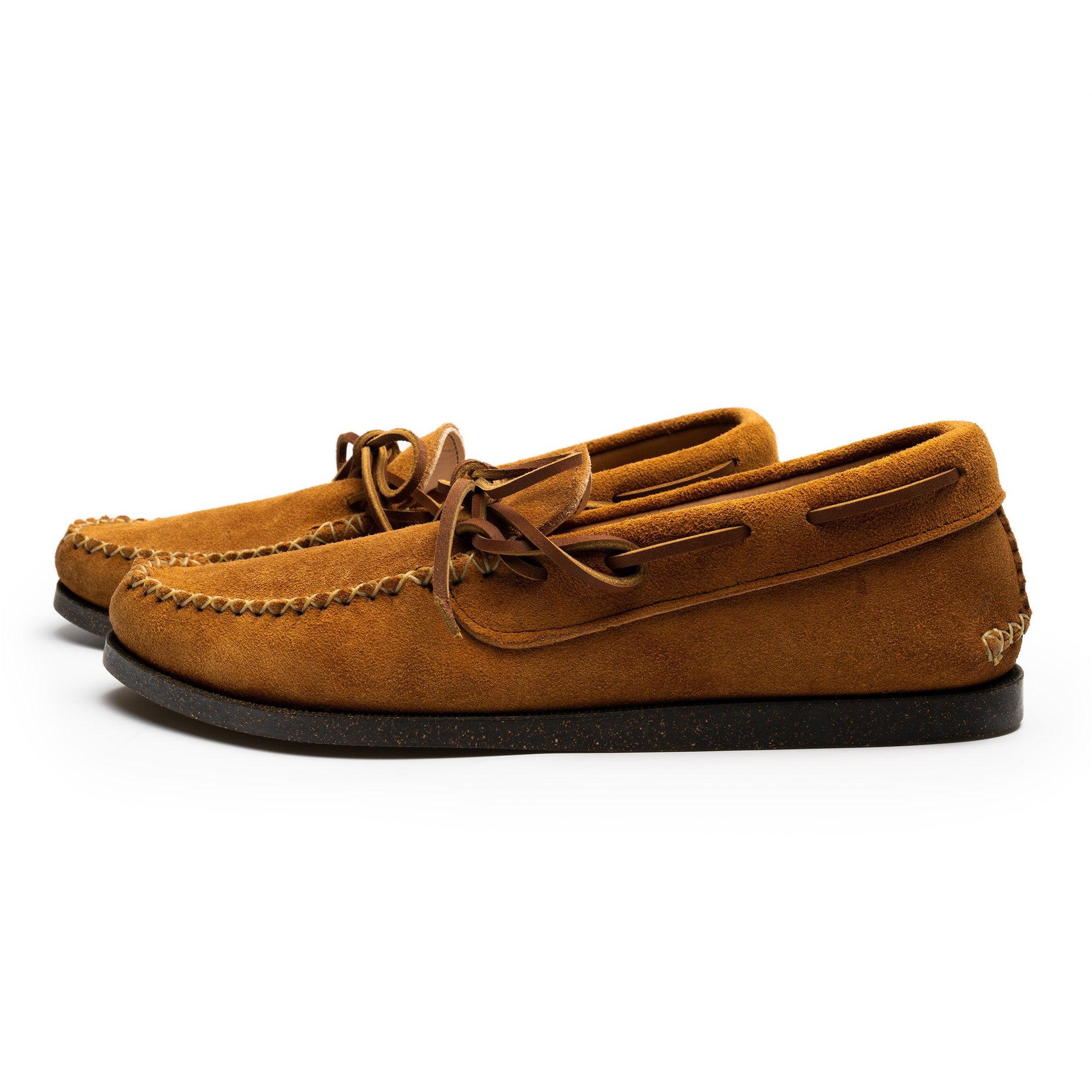 Yuketen Canoe Moc w/ Camp Sole FO G Brown-Shoes-Clutch Cafe
